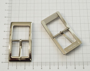 Пряжка 20 мм. Никель