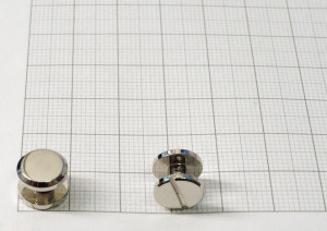 Кобурной винт 10х4 мм. Никель