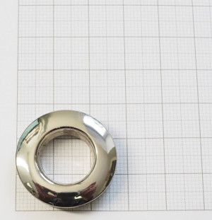 Люверс 15х28 мм. Никель