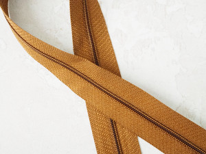 Молния нейлон (спираль) Тип 3, коричневая