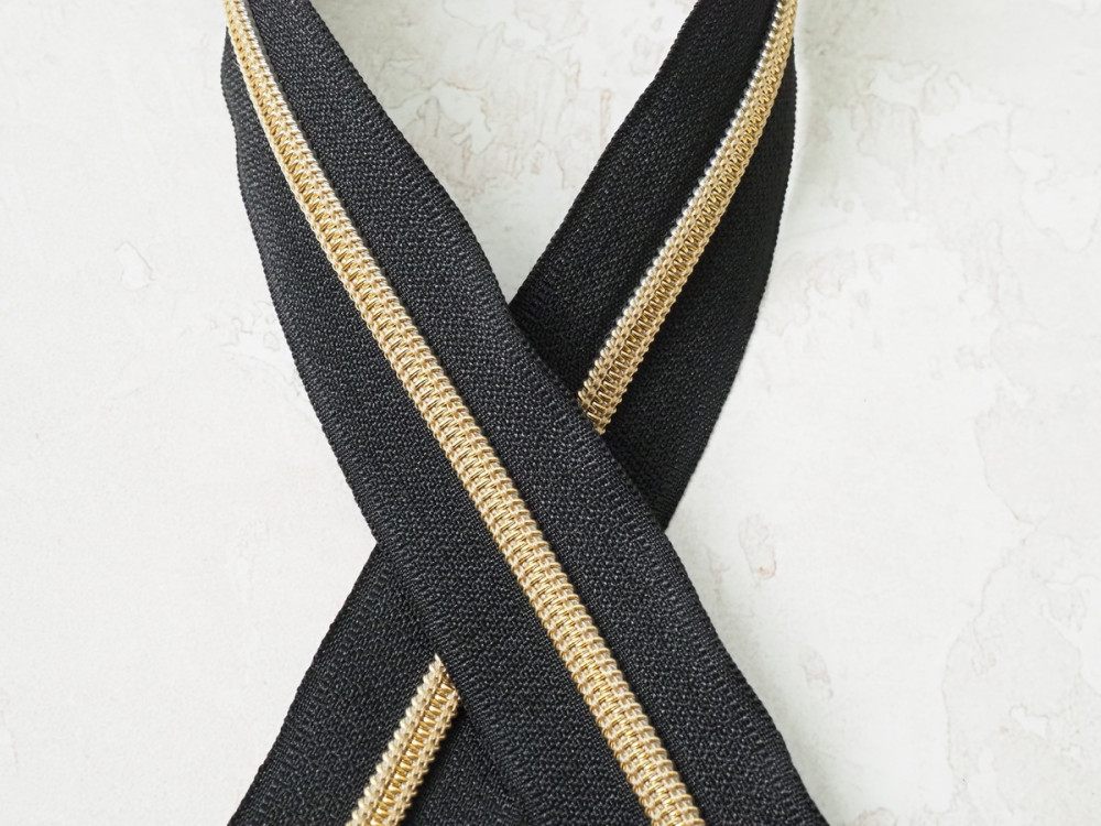 Молния нейлон (спираль) Тип 5, черная